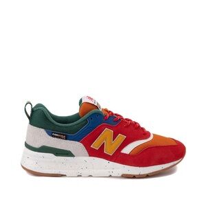 New Balance Red and Orange Sneakers